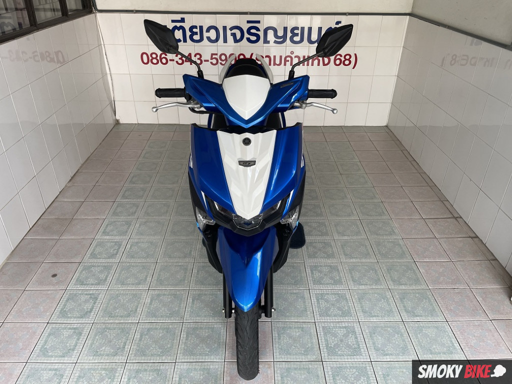 ราคาตารางผ่อน – ดาวน์ รถมอเตอร์ไซค์ Yamaha Gt125 2025 ใส่เบรกมือไฟฟ้าให้ทุกรุ่น