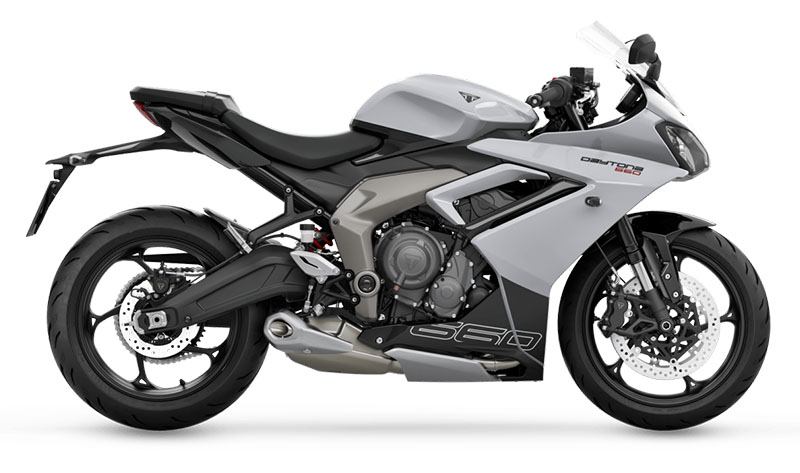 ราคาตารางผ่อน – ดาวน์ รถมอเตอร์ไซค์ Triumph Daytona 660 2025 ใส่เบรกมือไฟฟ้าให้ทุกรุ่น