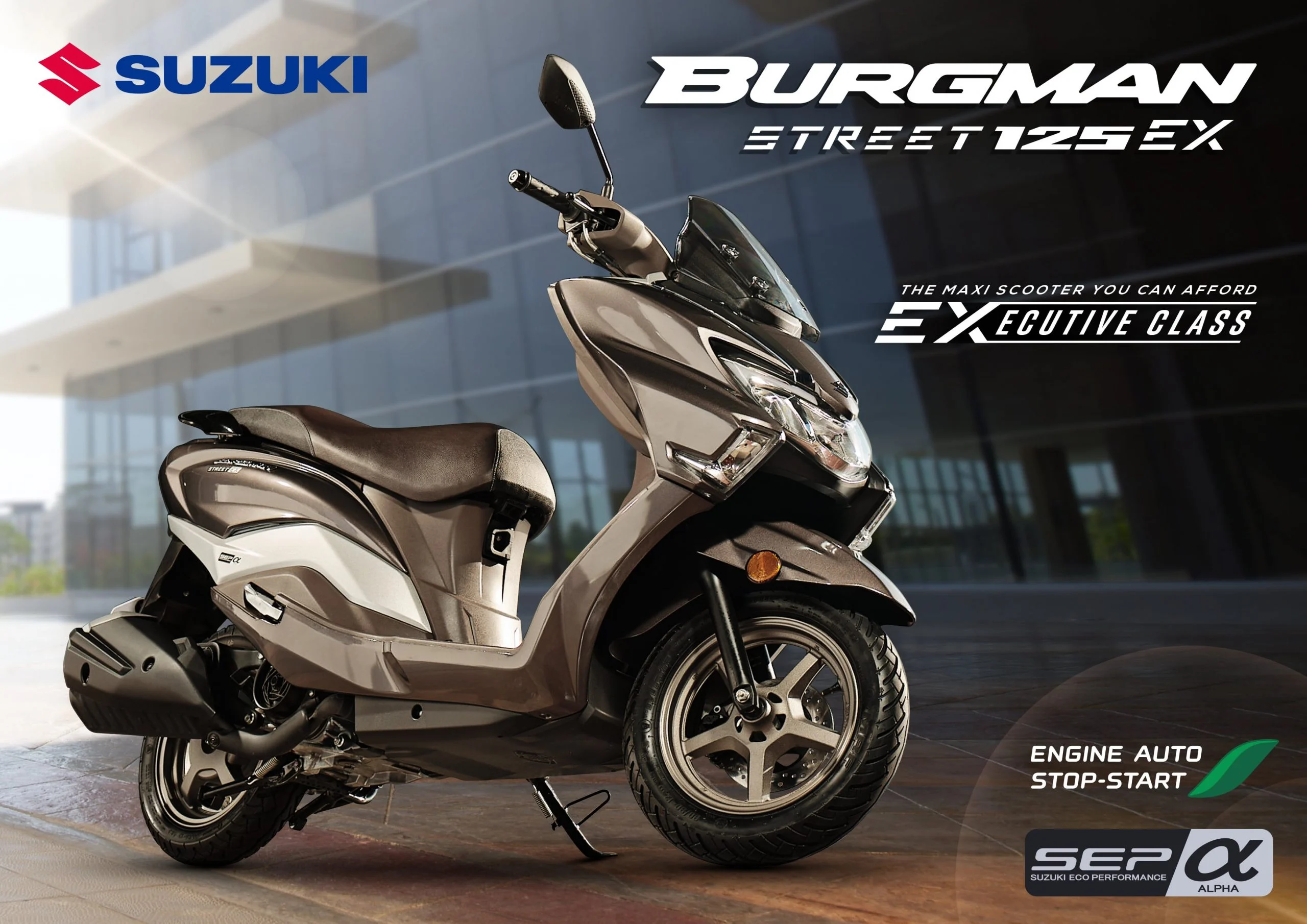 ราคาและตารางผ่อนดาวน์ รถมอเตอร์ไซค์ Suzuki Burgman 2025 ราคา-ตารางผ่อน-ดาวน์