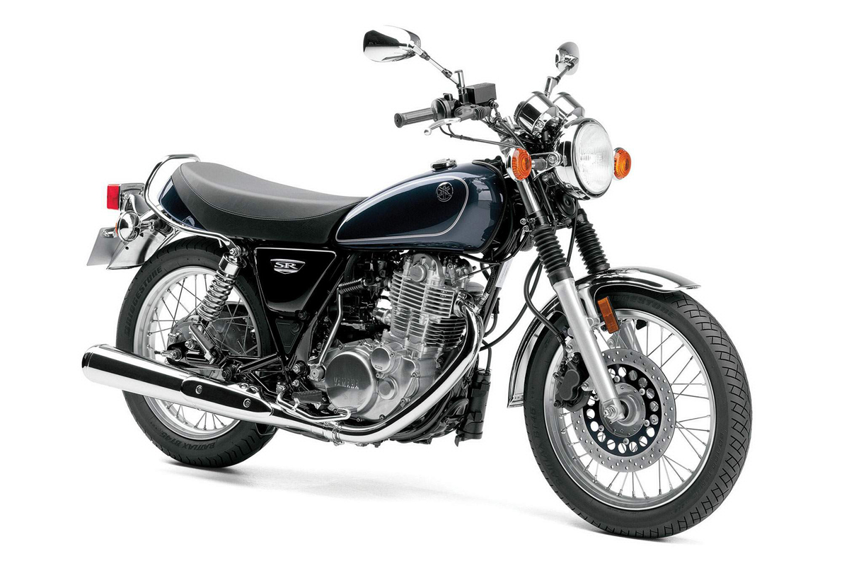 ตารางผ่อน-ดาวน์ รถมอเตอร์ไซค์ Yamaha Sr400 2025 ใส่เบรกมือไฟฟ้าให้ทุกรุ่น