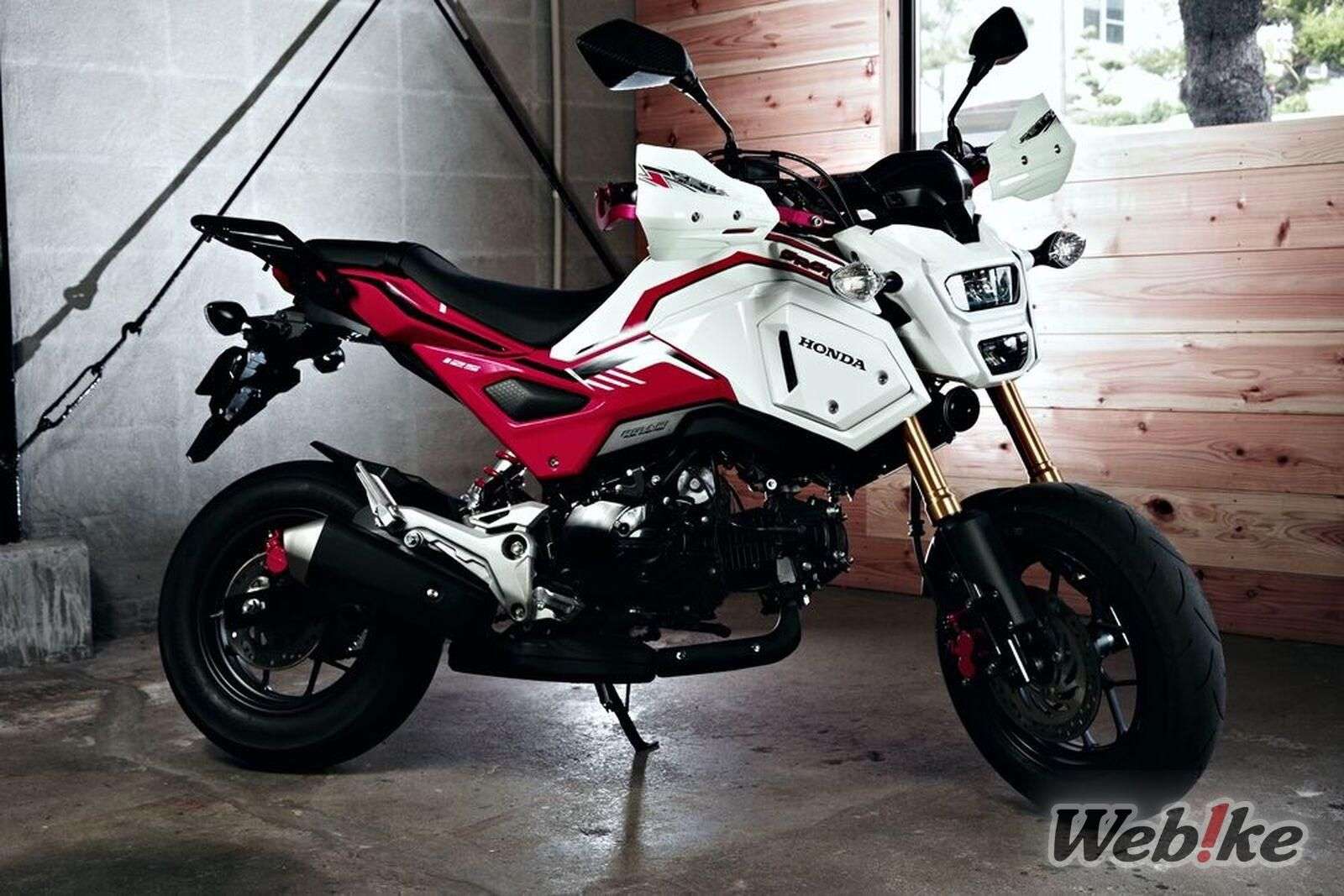 Honda Grom 125 2025 สีใหม่ สไตล์วินเทจ