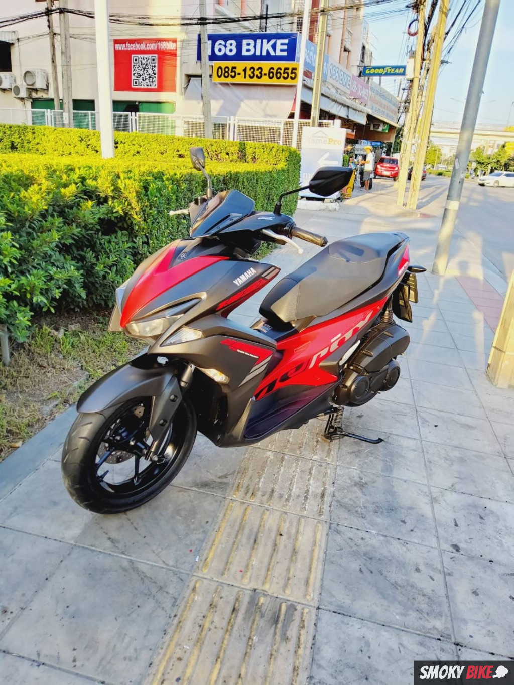 Yamaha Aerox 155 2025 เพิ่มฟีเจอร์และอุปกรณ์ตกแต่งติดตั้งจากโรงงาน