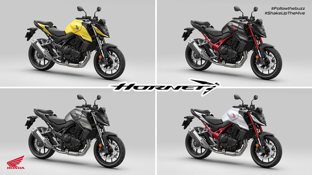 Honda Cb750 Hornet 2025 ลุคใหม่ เร้าใจไปอีกขั้น