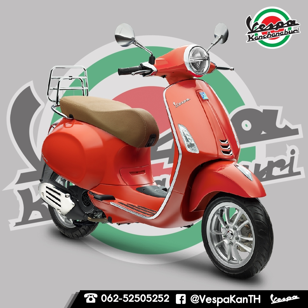 Vespa Primavera 150 I-get 2025 เพิ่มสีใหม่ ราคาเดิม