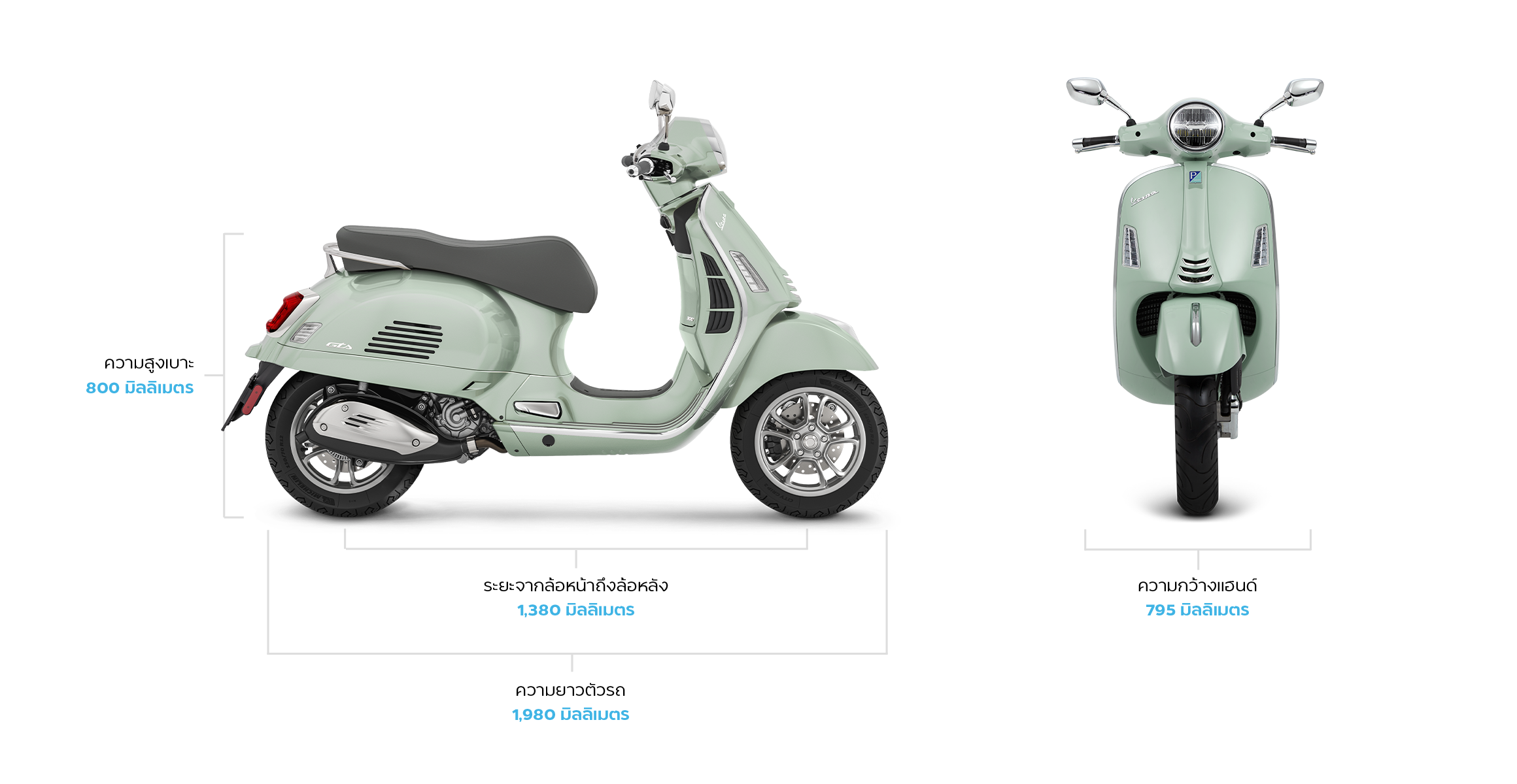 ใหม่ Vespa Gts 300 Hpe 2025 ราคา-ตารางผ่อน-ดาวน์